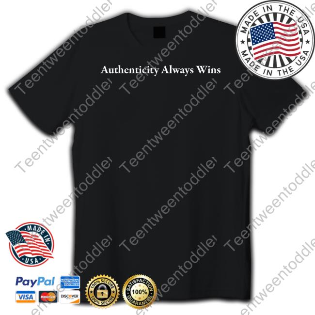 Zach Bryan Nick Fasoli Authenticity Always Wins Shirt