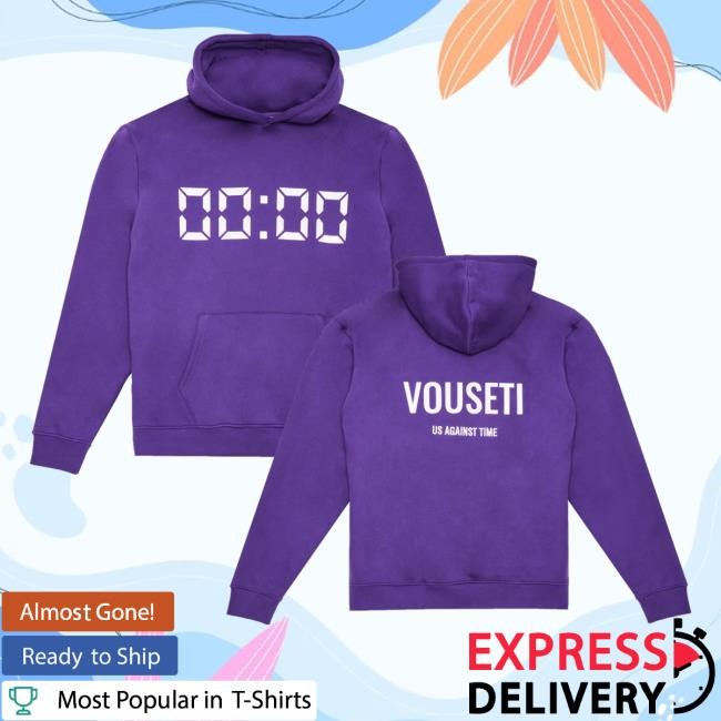 00:00 Vouseti Us Against Time Long Sleeve Shirt Vouseti Merch Store