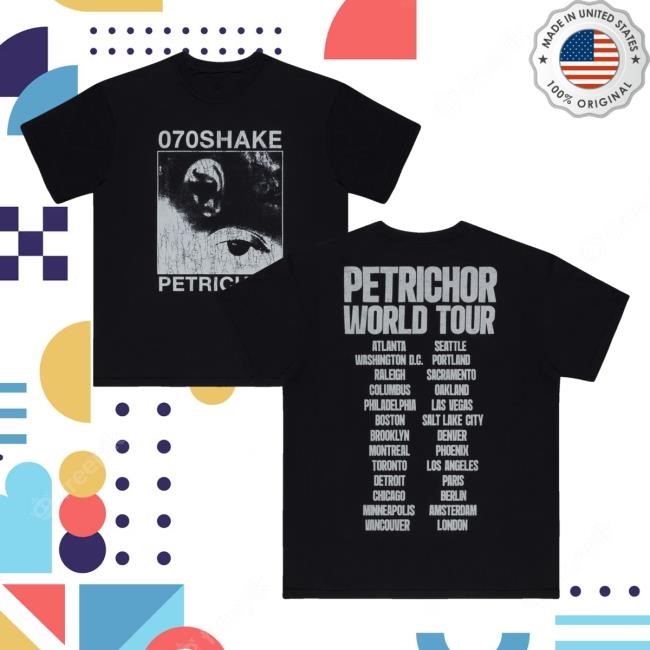 070 Shake Merch Petrichor Tour Shirts